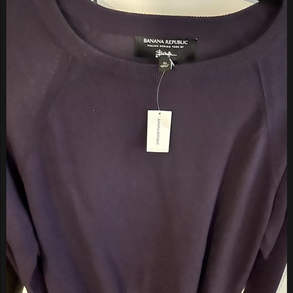 Banana Republic Men's 100% Merino Wool Sweater Xl nwt